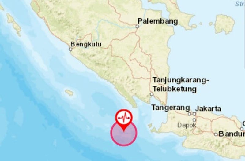 Gempabumi Tektonik M 5 5 Guncang Mukomuko Tidak Berpotensi