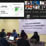 kegiatan Program Magang EMCL 2021- IKIP PGRI tengah dilangdungkan: Foto Istimewa